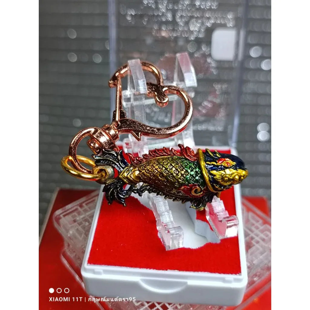 🐟✨ Mystic Flow: The Sacred Wealth Fish – Charisma & Infinite Abundance Talisman (Chao Sap Edition by Phor Tan Khieu)