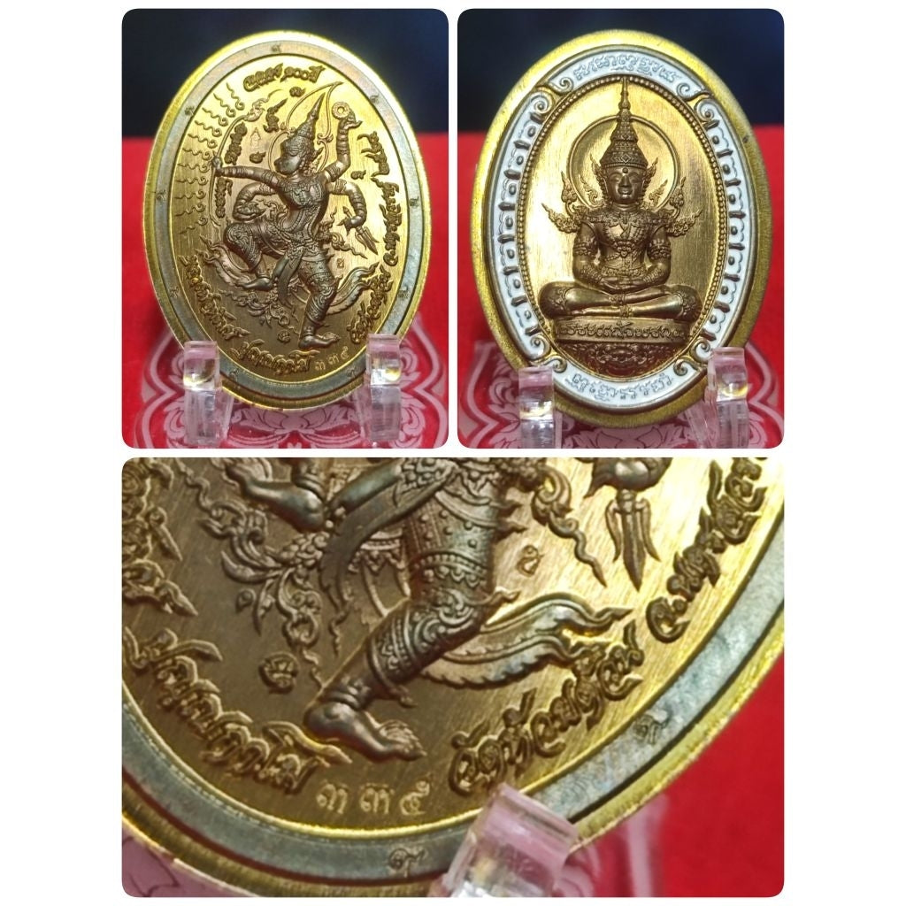✨ The Immortal Emerald Buddha "100th Anniversary" Centennial Sovereign: Consecrated by Luang Phor Phat, Wat Huay Duan (2021 Edition) – Authentic Thai Sacred Medallion for Absolute Protection, Merit-Based Prosperity, and Divine Status ✨ 4