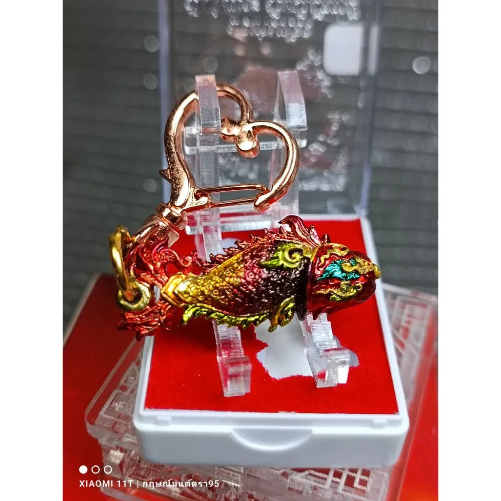 🐟✨ Mystic Flow: The Sacred Wealth Fish – Charisma & Infinite Abundance Talisman (Chao Sap Edition by Phor Tan Khieu)