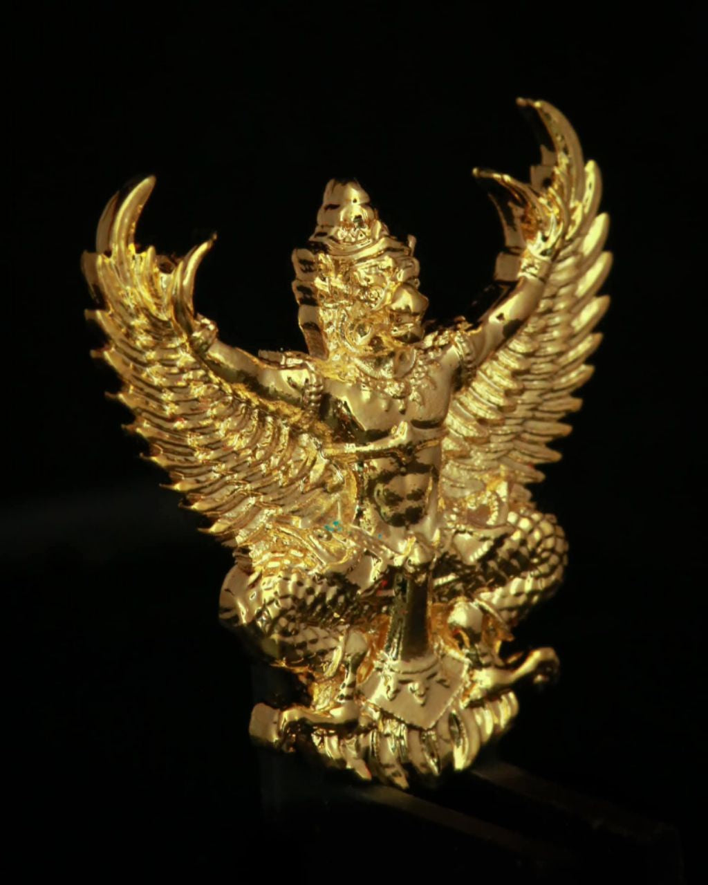 🦅 Phaya Krut Royal Kathina 2021 Amulet – Golden Garuda of Power, Authority & Prosperity by Luang Phor Warah, Wat Pho Thong, Bangkok