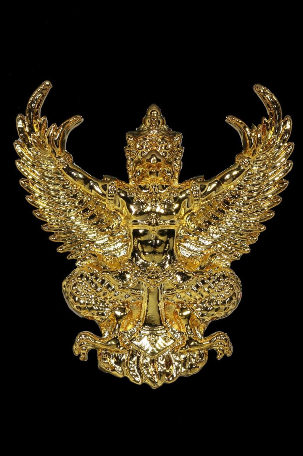 🦅 Phaya Krut Royal Kathina 2021 Amulet – Golden Garuda of Power, Authority & Prosperity by Luang Phor Warah, Wat Pho Thong, Bangkok