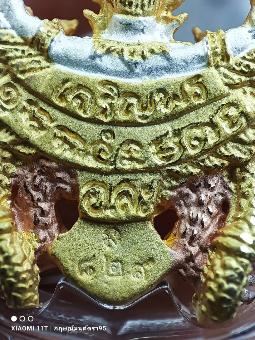 🦅 9-Faced Garuda "Charoen Phorn" Prosperity Edition – Triple King Alloy Power Amulet (2560 BE)