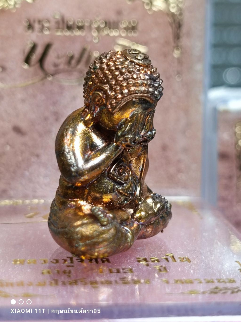 🙈 Phra Pidta "Na Pathamang" (1st Edition) - 2019 (B.E. 2562): Luang Pu Janlee Uthano (Age 103), Samnak Song Pa Si Khun Mueang – Ultimate Protection & Charm