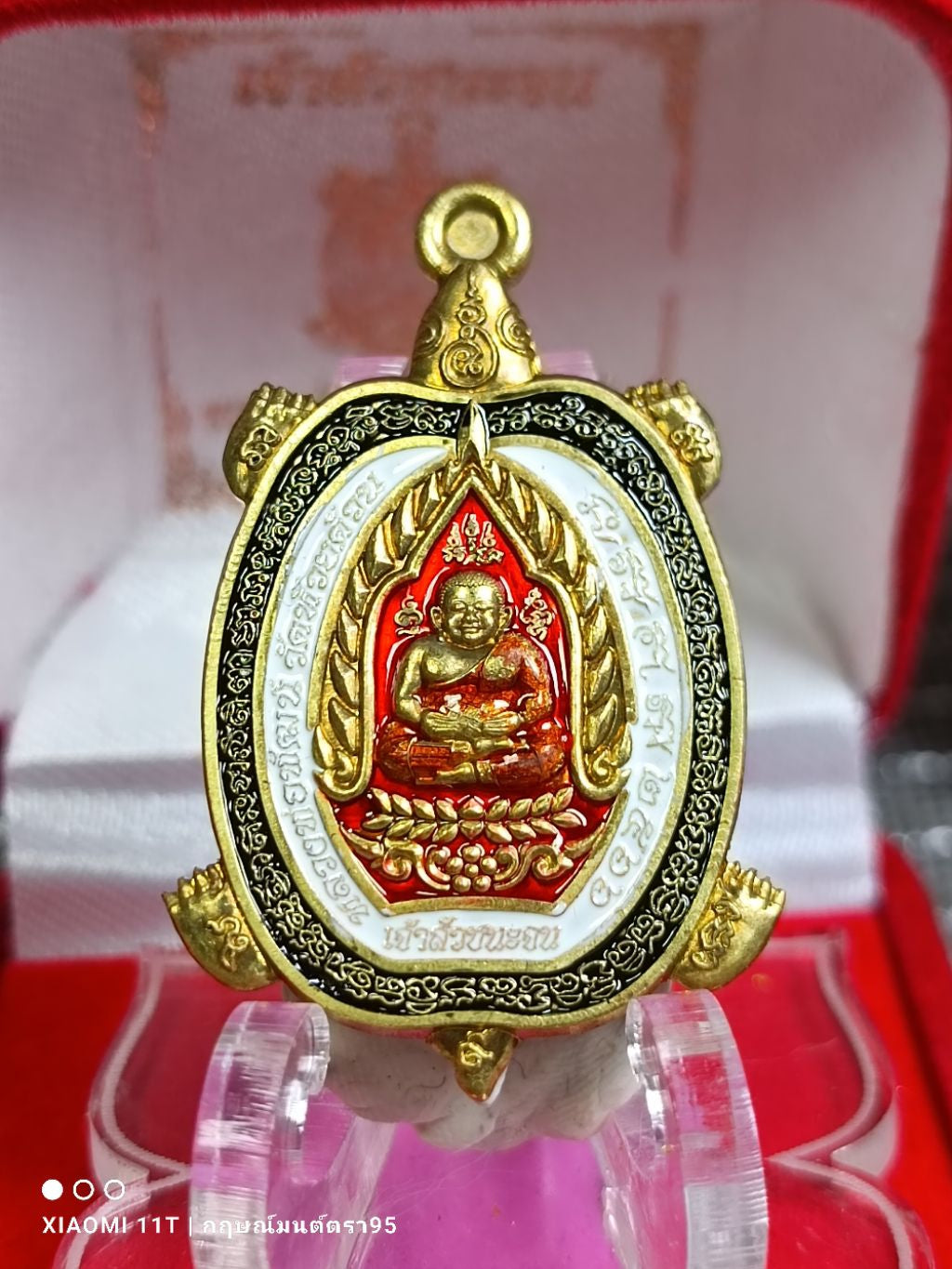 ✨ Supreme “Chao Sua Victory Turtle” – Phra Sangkajai Wealth, Protection & Long‑Term Prosperity Talisman by Luang Pho Phat (Thai Fortune Turtle Amulet)
