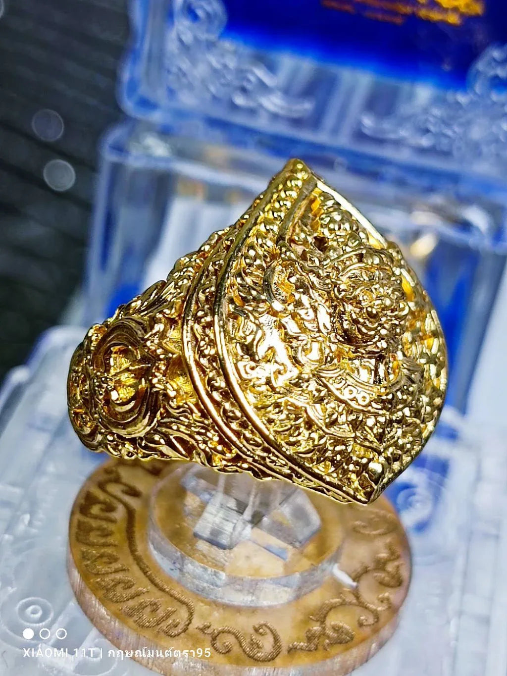 👺 Thao Wessuwan Ring "Plod Nee" (Debt Clearing) 1st Edition: Sacred Buddhist Art – Luang Phor Phat, Wat Huay Duan – Wealth, Power & Prosperity