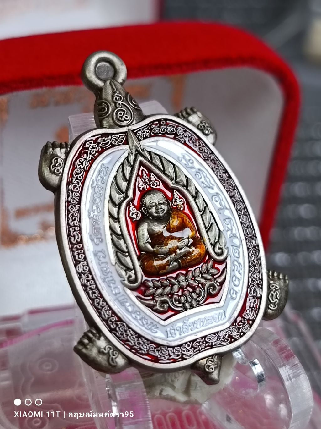 ✨ Supreme “Chao Sua Victory Turtle” – Phra Sangkajai Wealth, Protection & Long‑Term Prosperity Talisman by Luang Pho Phat (Thai Fortune Turtle Amulet)