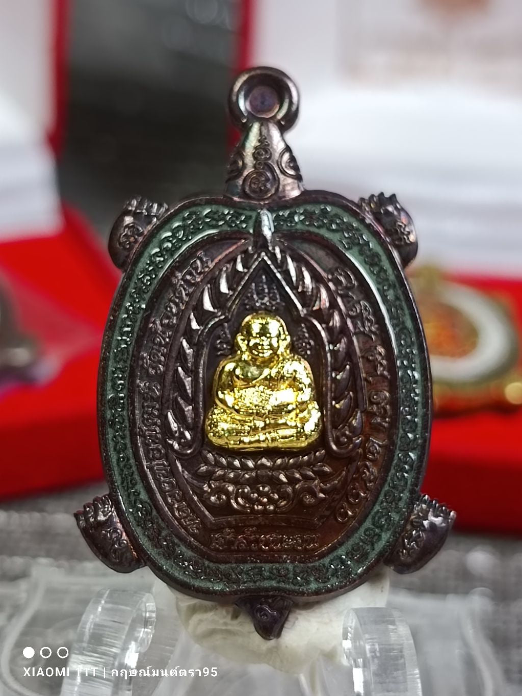 ✨ Supreme “Chao Sua Victory Turtle” – Phra Sangkajai Wealth, Protection & Long‑Term Prosperity Talisman by Luang Pho Phat (Thai Fortune Turtle Amulet)