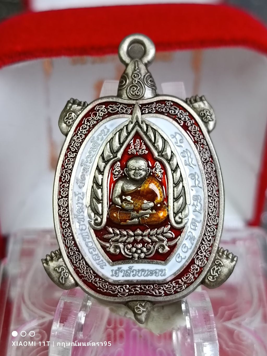 ✨ Supreme “Chao Sua Victory Turtle” – Phra Sangkajai Wealth, Protection & Long‑Term Prosperity Talisman by Luang Pho Phat (Thai Fortune Turtle Amulet)