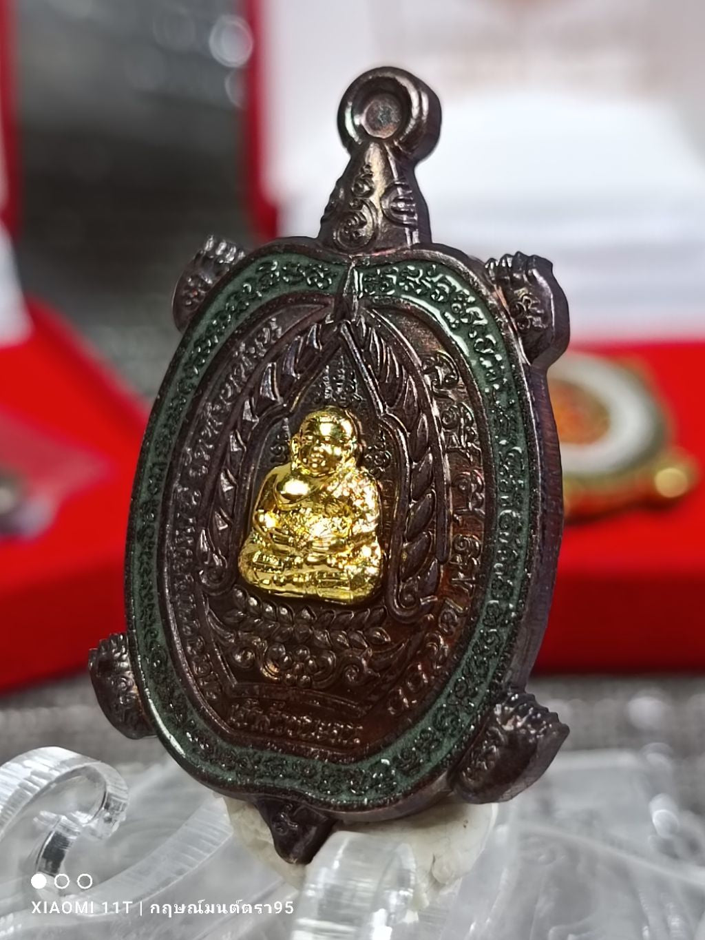 ✨ Supreme “Chao Sua Victory Turtle” – Phra Sangkajai Wealth, Protection & Long‑Term Prosperity Talisman by Luang Pho Phat (Thai Fortune Turtle Amulet)
