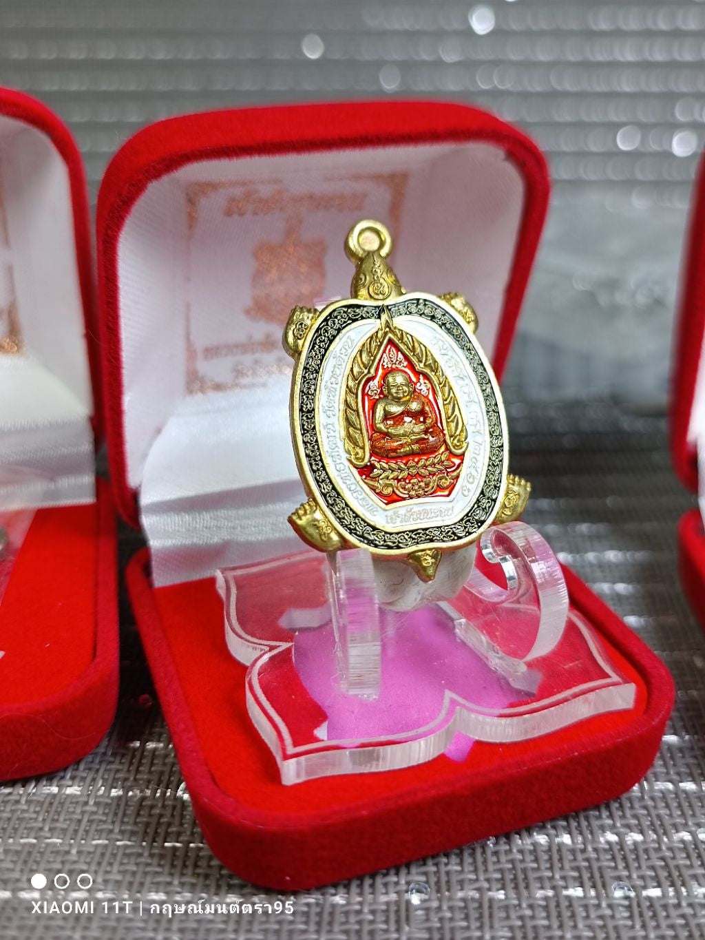 ✨ Supreme “Chao Sua Victory Turtle” – Phra Sangkajai Wealth, Protection & Long‑Term Prosperity Talisman by Luang Pho Phat (Thai Fortune Turtle Amulet)