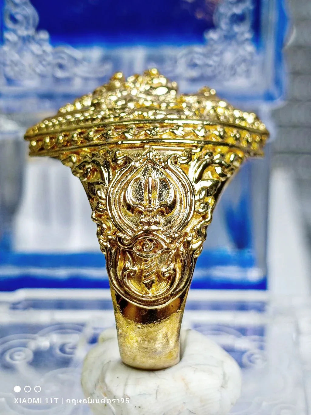 👺 Thao Wessuwan Ring "Plod Nee" (Debt Clearing) 1st Edition: Sacred Buddhist Art – Luang Phor Phat, Wat Huay Duan – Wealth, Power & Prosperity