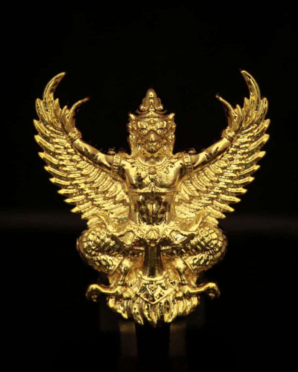 🦅 Phaya Krut Royal Kathina 2021 Amulet – Golden Garuda of Power, Authority & Prosperity by Luang Phor Warah, Wat Pho Thong, Bangkok
