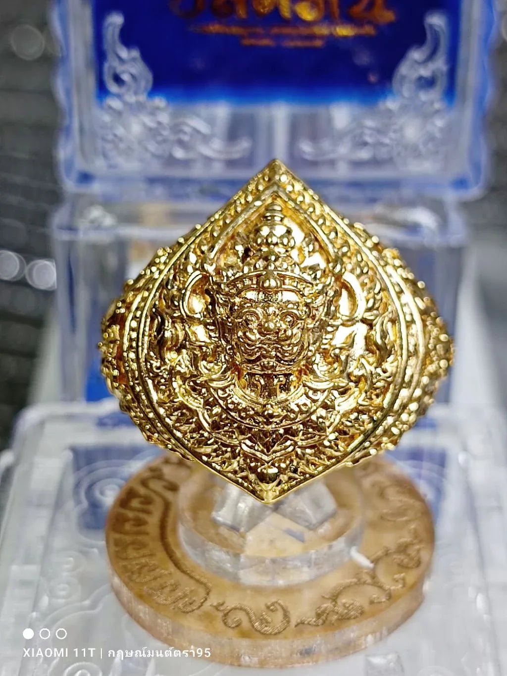 👺 Thao Wessuwan Ring "Plod Nee" (Debt Clearing) 1st Edition: Sacred Buddhist Art – Luang Phor Phat, Wat Huay Duan – Wealth, Power & Prosperity