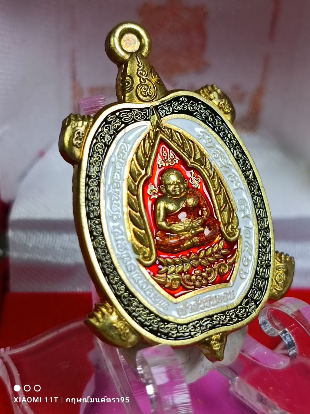 ✨ Supreme “Chao Sua Victory Turtle” – Phra Sangkajai Wealth, Protection & Long‑Term Prosperity Talisman by Luang Pho Phat (Thai Fortune Turtle Amulet)