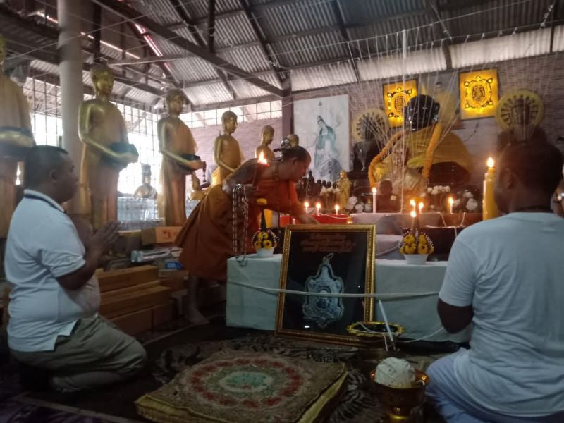 เหรียญพญาเต่าเรือน เศรษฐีรุ่น๑ ( พระสังกัจจายน์ ) หลวงปู่มี วัดโพนทอง จ.สุรินทร์  Thai Blessing Co Default Title Default Title-