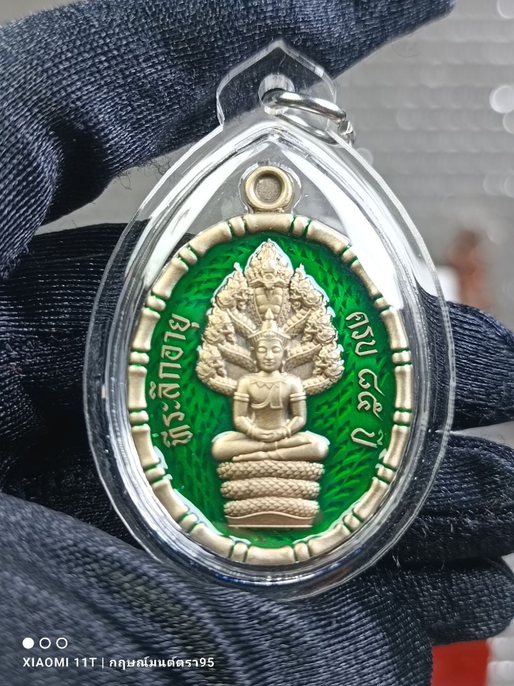 ✨ Prosperous Naga Shelter Wealth Medallion – Phra Nak Prok “Ruai Sap” Wealth & Protection Amulet by Luang Pu Boonma (Khao Kaew Thong Hermitage, Prachinburi 2024)