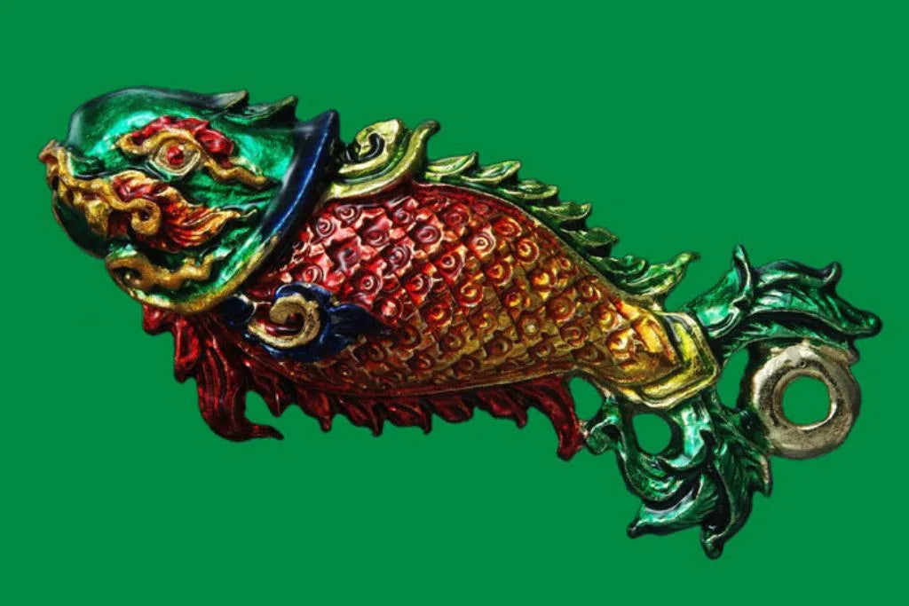 🐟✨ Mystic Flow: The Sacred Wealth Fish – Charisma & Infinite Abundance Talisman (Chao Sap Edition by Phor Tan Khieu)