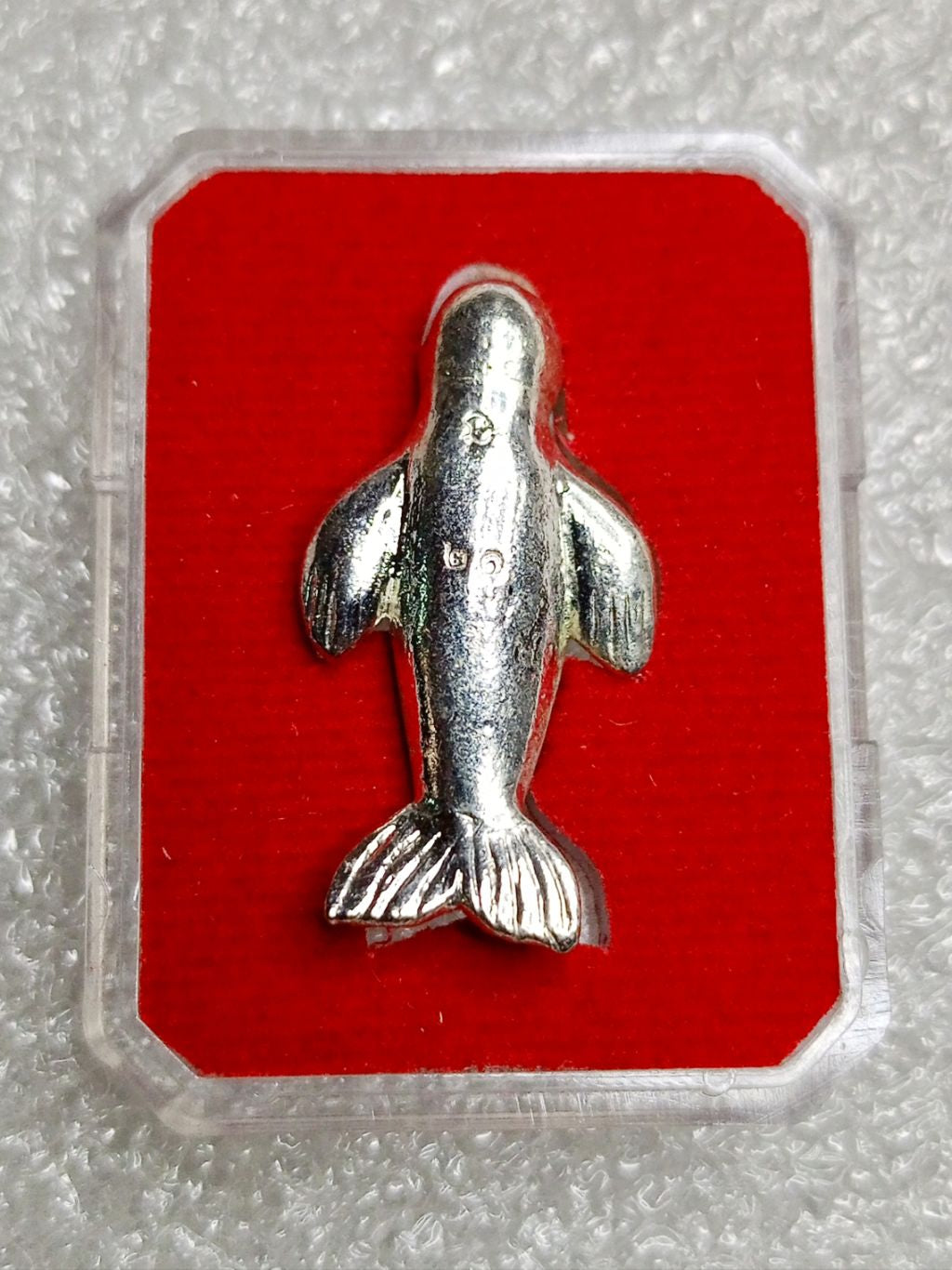 ✨ Sacred Duyong "The Sea Queen's Heart": 2019/2562 Rare Silver-Plated Copper Sea-Cow Amulet – Consecrated by Grandmaster Plian (Khao Or) & Nane Doi for Supreme Charisma, Wealth Attraction, and Divine Protection