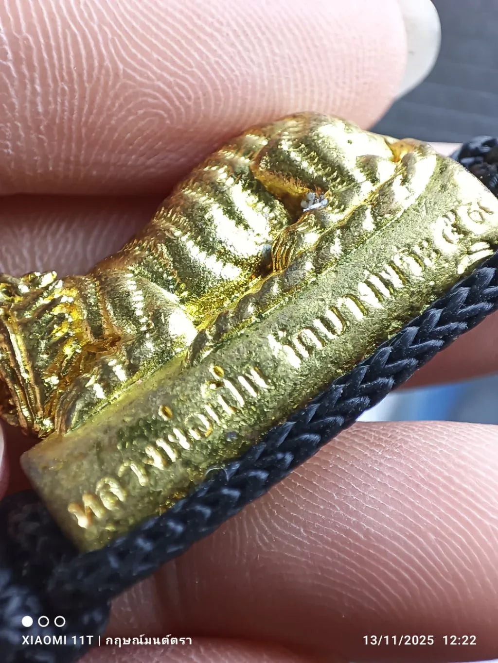 🐯 The Roar of Dominance: Takrut "Big Single Tiger" Wristband (Year 2016) - Luang Phor Pern, Wat Bang Phra