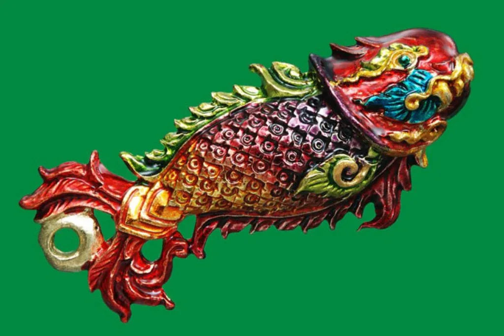🐟✨ Mystic Flow: The Sacred Wealth Fish – Charisma & Infinite Abundance Talisman (Chao Sap Edition by Phor Tan Khieu)