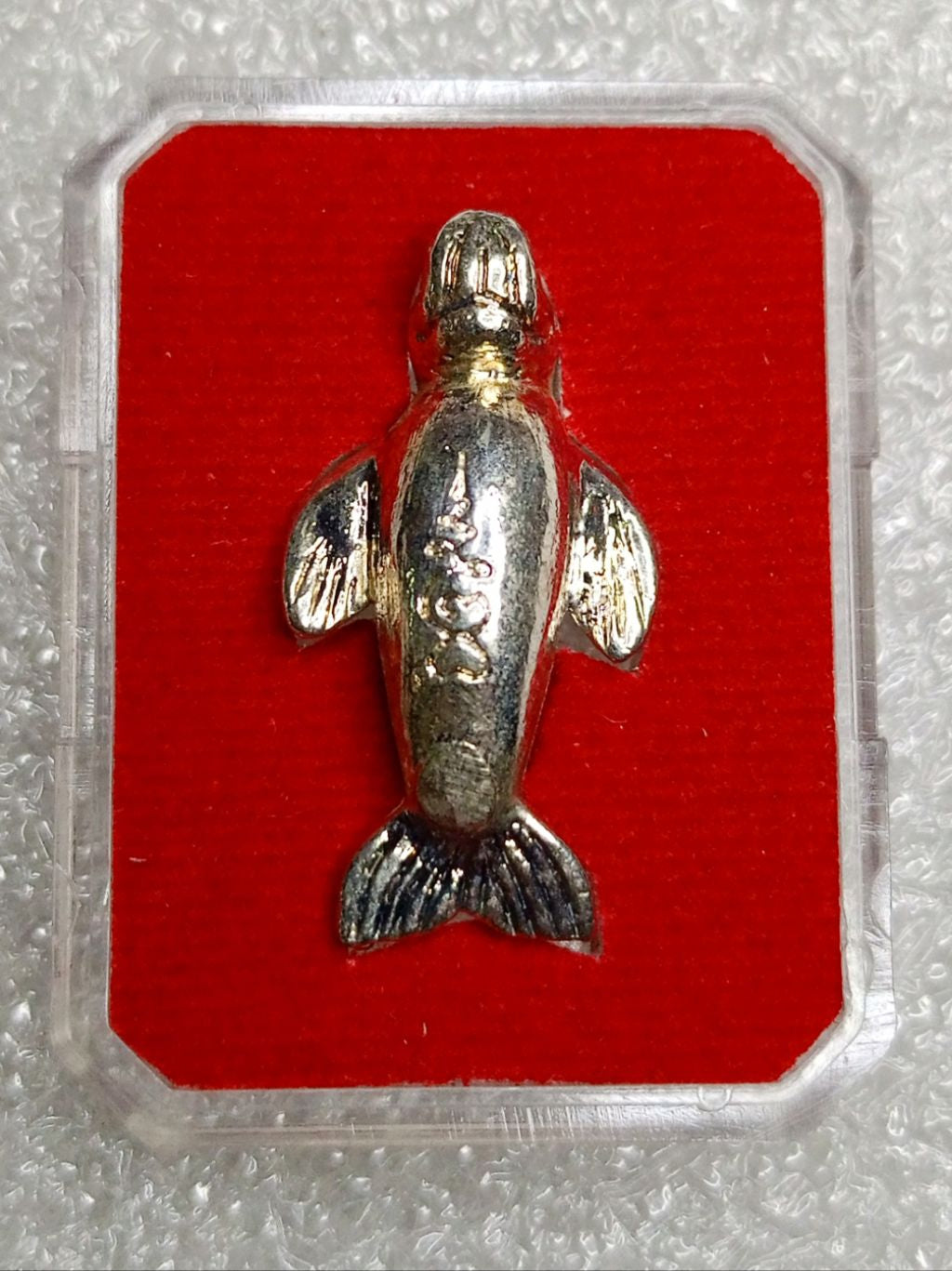 ✨ Sacred Duyong "The Sea Queen's Heart": 2019/2562 Rare Silver-Plated Copper Sea-Cow Amulet – Consecrated by Grandmaster Plian (Khao Or) & Nane Doi for Supreme Charisma, Wealth Attraction, and Divine Protection