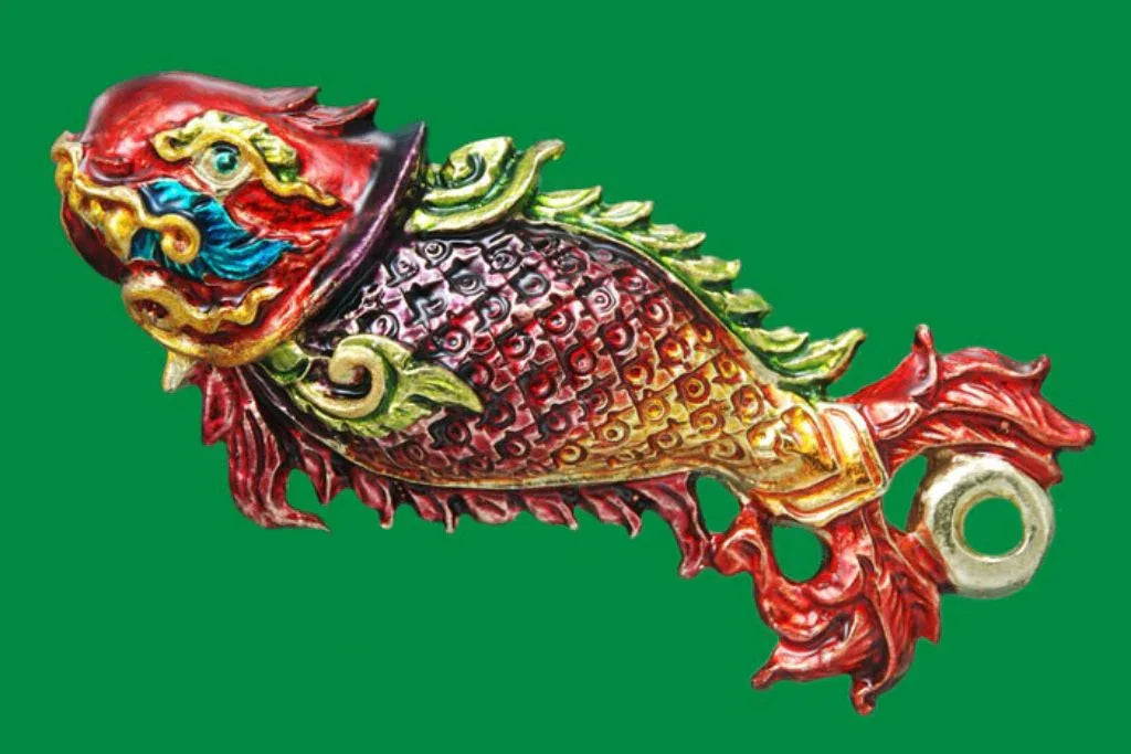 🐟✨ Mystic Flow: The Sacred Wealth Fish – Charisma & Infinite Abundance Talisman (Chao Sap Edition by Phor Tan Khieu)