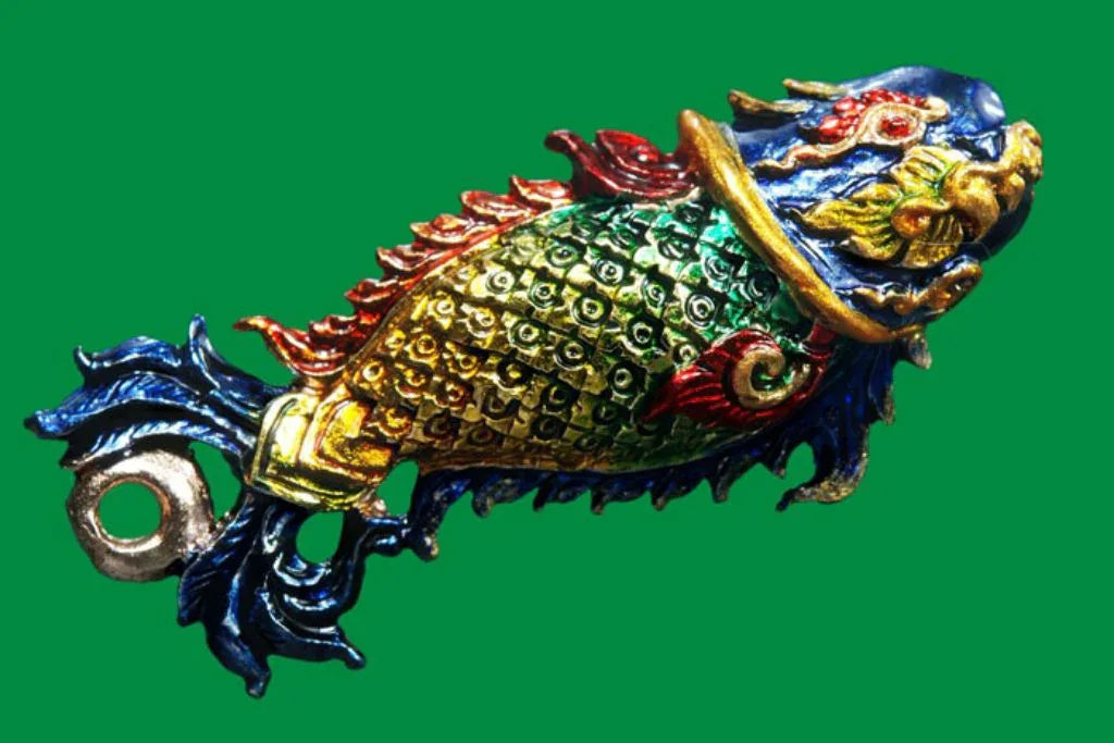 🐟✨ Mystic Flow: The Sacred Wealth Fish – Charisma & Infinite Abundance Talisman (Chao Sap Edition by Phor Tan Khieu)
