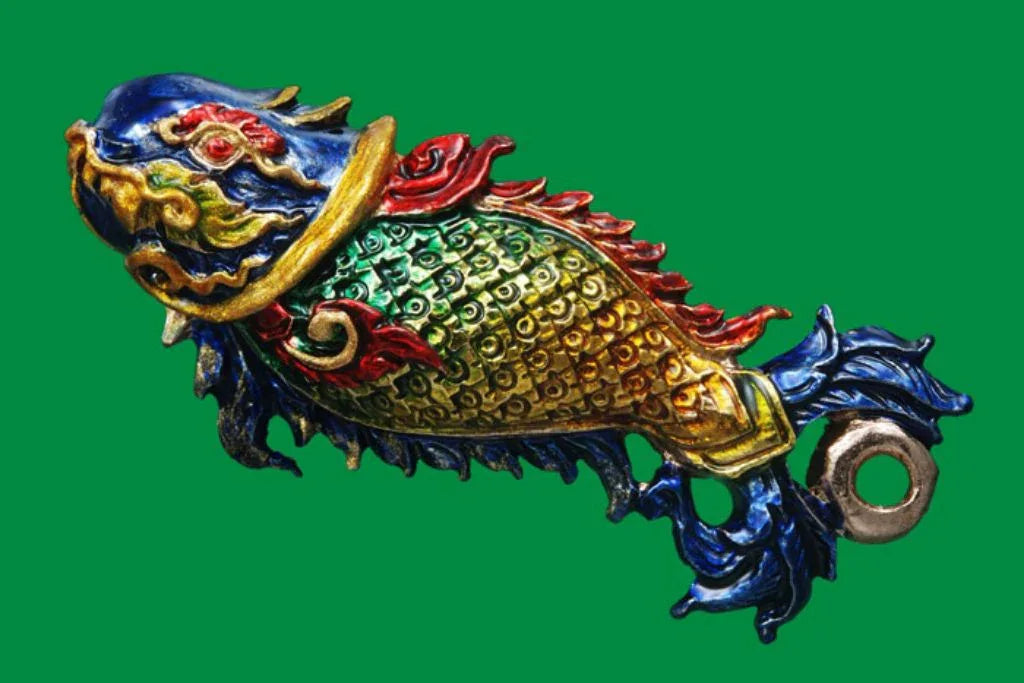 🐟✨ Mystic Flow: The Sacred Wealth Fish – Charisma & Infinite Abundance Talisman (Chao Sap Edition by Phor Tan Khieu)