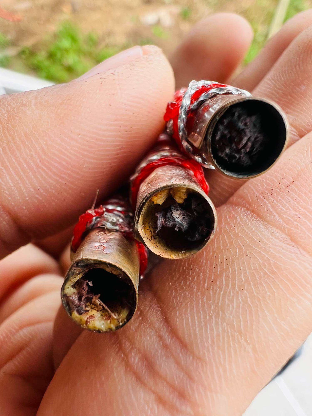 Handmade Black Glutinous Rice Amulet for Supreme Protection, Charm, and Longevity