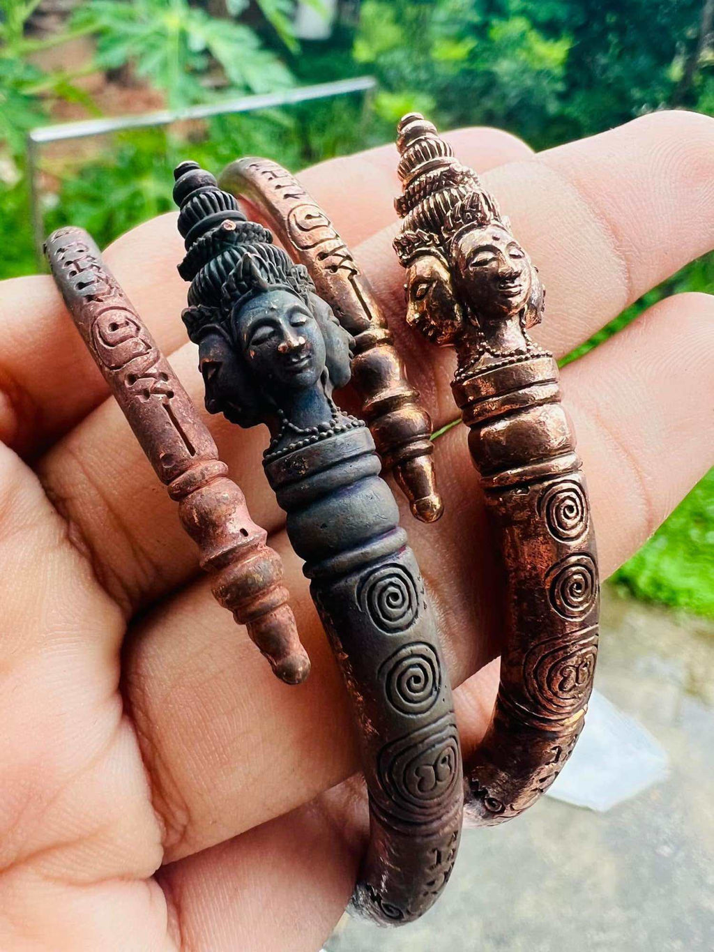 Thai Amulet Luck Bracelet - Mai Kru Wood Bracelet for Prosperity and Protection