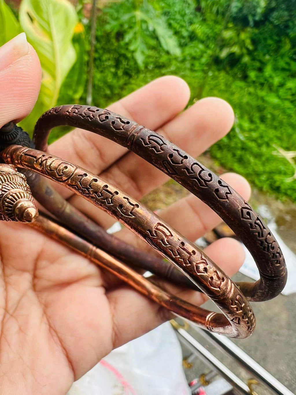 Thai Amulet Luck Bracelet - Mai Kru Wood Bracelet for Prosperity and Protection