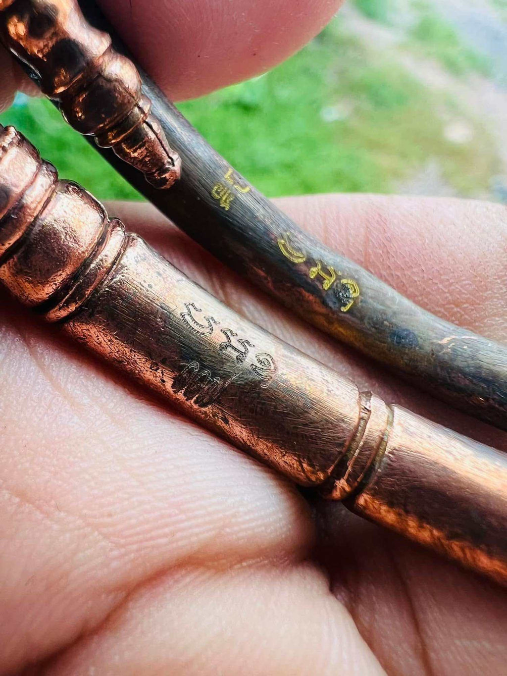 Thai Amulet Luck Bracelet - Mai Kru Wood Bracelet for Prosperity and Protection