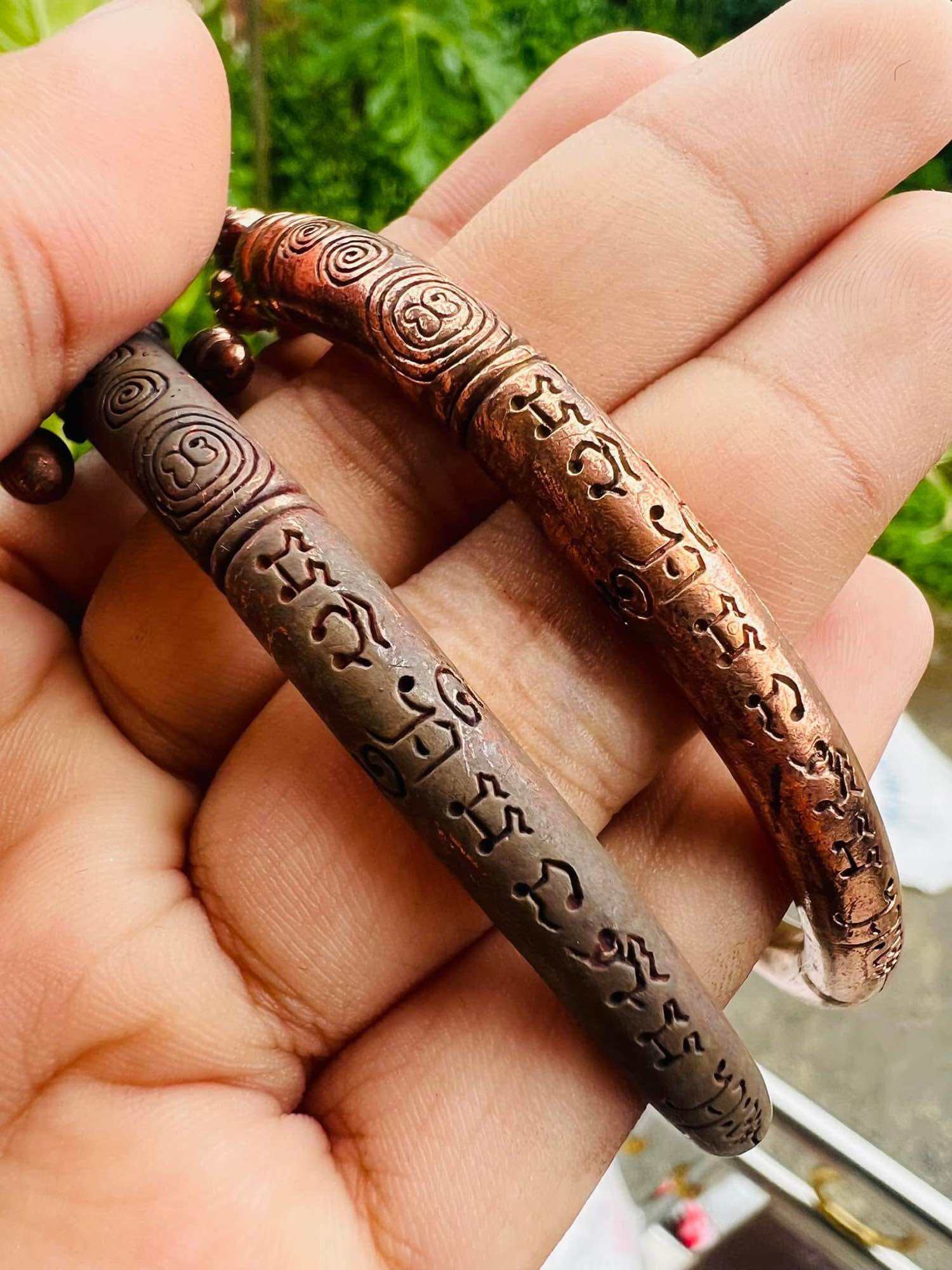 Thai Amulet Luck Bracelet - Mai Kru Wood Bracelet for Prosperity and Protection
