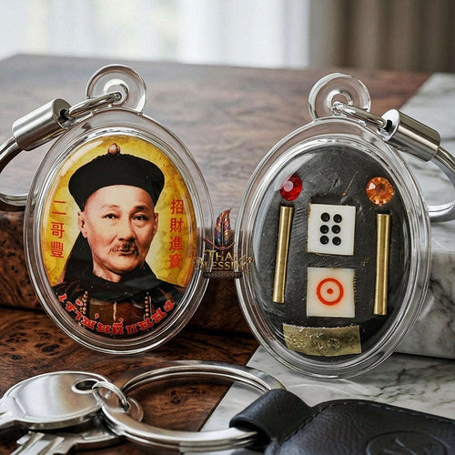 Thai Amulet Gambling Luck, Lottery Win & Wealth Attraction Chao Pho Yi Go Hong Locket Edition Luang Pu Leng Wat Nong Kae Samakkhi Tham Thai Blessing Co By RURUECHA