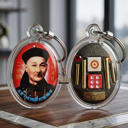 Thai Amulet Gambling Luck, Lottery Win & Wealth Attraction Chao Pho Yi Go Hong Locket Edition Luang Pu Leng Wat Nong Kae Samakkhi Tham Thai Blessing Co By RURUECHA