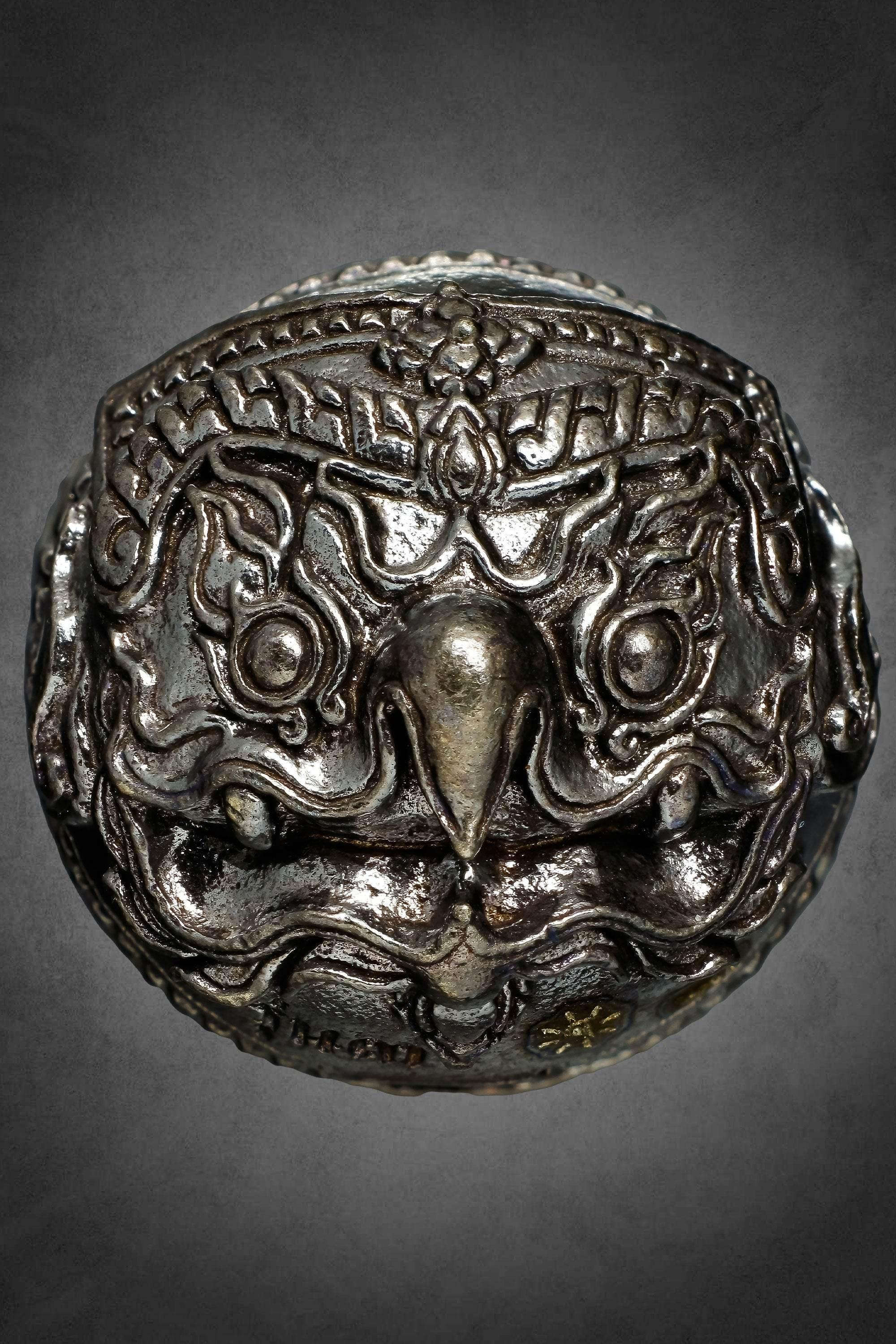 Thai Amulet Garuda - Colorful Fashion Accessory for Luck and Protection