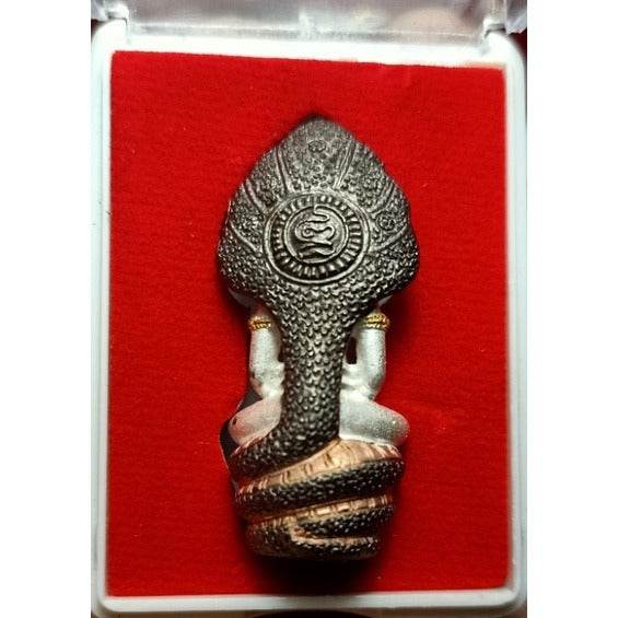 Luang Phu Kasem Hemacharo Amulet - Thai Blessing Charm for Protection and Prosperity