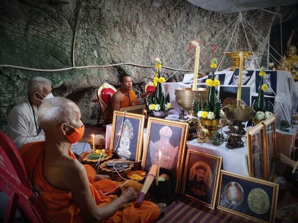 Luang Phu Kasem Hemacharo Amulet - Thai Blessing Charm for Protection and Prosperity