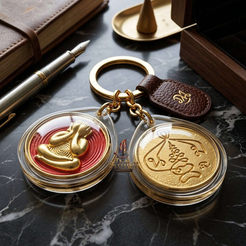 Thai Amulet Maha Lap & Kaa Khaay Ultimate Wealth-Attraction Curio — 2022 Sovereign Phra Pidta Met Kradum Ajarn Plian Hathayanont Thai Blessing Co By RURUECHA