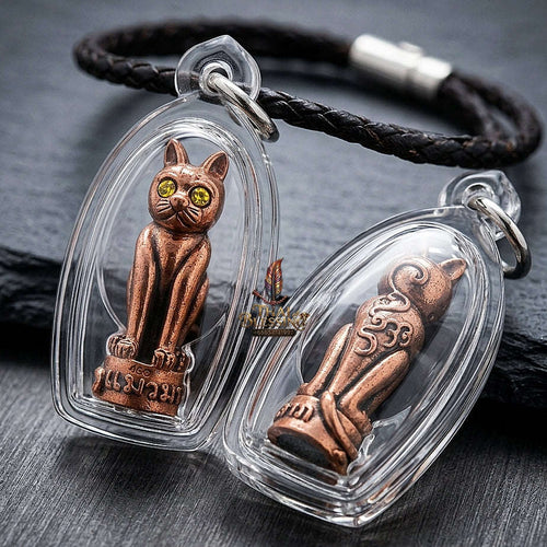 🛒 Thai Amulet Maha Lap & Kaa Khaay Ultimate Wealth-Attraction Maeo Maha Lap "Kuman Koy Sap" Luang Pho Som Chai Wat Dan Kwian Thai Blessing Co By RURUECHA