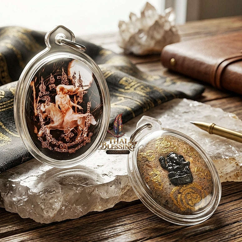 Thai Amulet Maha Saneh & Divine Feminine Grace Ultimate Masterpiece — Sovereign Thida Thep Goddess Locket Edition Thai Blessing Co By RURUECHA