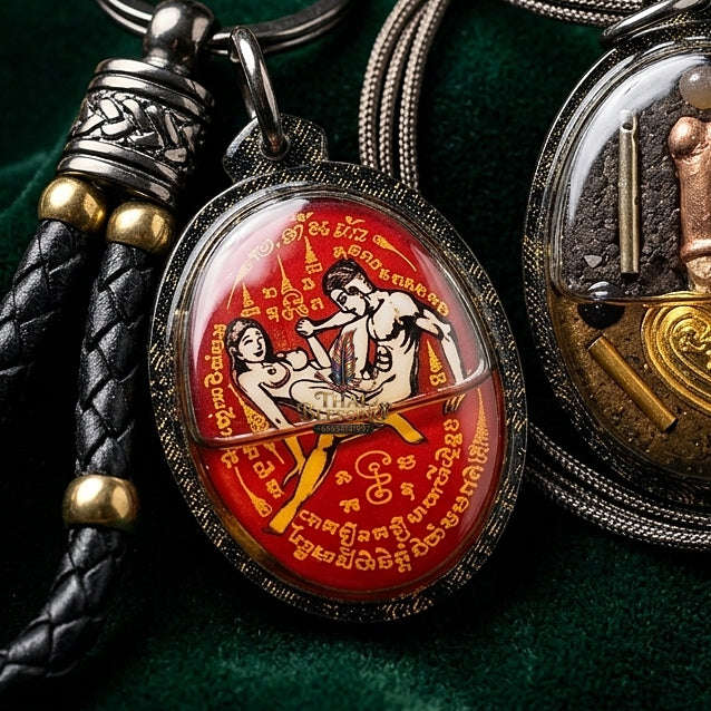 Thai Amulet Maha Saneh & Metta Maha Niyom Ultimate Charm Curio — 2018 Sovereign Inn Khu Sakod Kam Locket Thai Blessing Co By RURUECHA