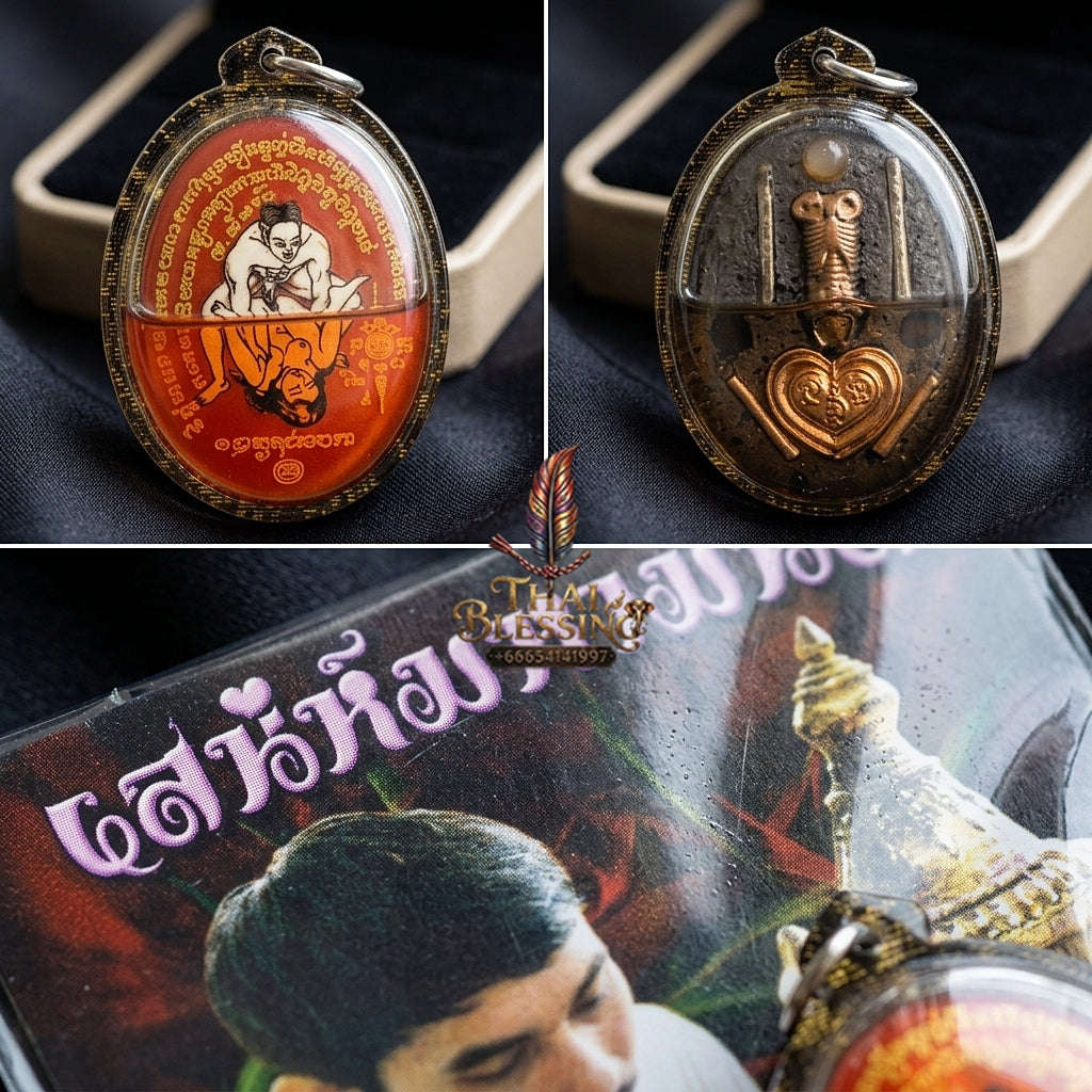 Thai Amulet Maha Saneh & Metta Maha Niyom Ultimate Charm Curio — 2018 Sovereign Inn Khu Sakod Kam Locket Thai Blessing Co By RURUECHA