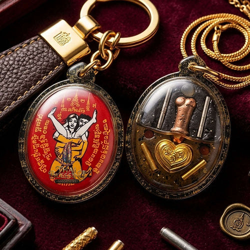 Thai Amulet Maha Saneh & Metta Maha Niyom Ultimate Charm Curio — 2018 Sovereign Inn Khu Sakod Kam Locket Thai Blessing Co By RURUECHA