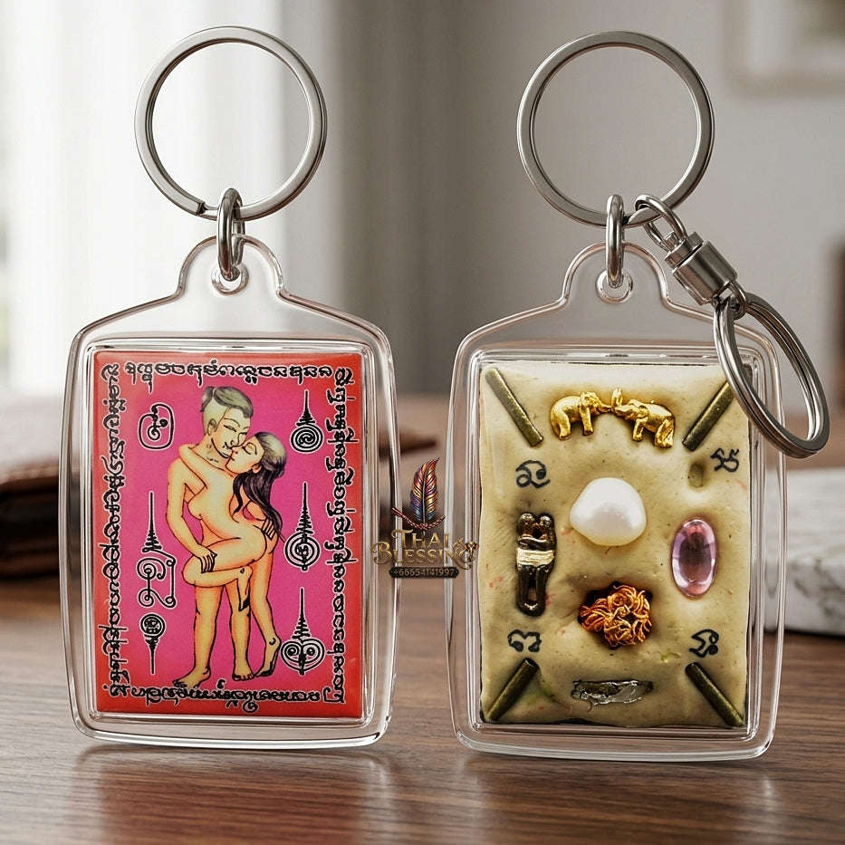 Thai Amulet Maha Saneh & Metta Maha Niyom Ultimate Charm Curio — Sovereign Inn Khu Maha Saneh Locket Masterpiece Edition Sacred Occult Matrix Ajarn Tonrak Sak Yant Thai Blessing Co By RURUECHA