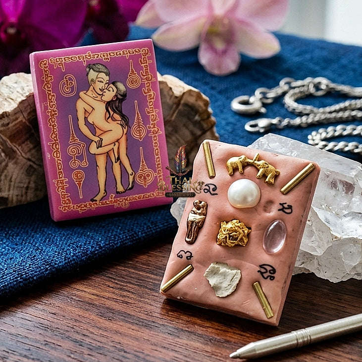 Thai Amulet Maha Saneh & Metta Maha Niyom Ultimate Charm Curio — Sovereign Inn Khu Maha Saneh Locket Masterpiece Edition Sacred Occult Matrix Ajarn Tonrak Sak Yant Thai Blessing Co By RURUECHA