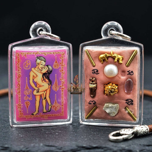 Thai Amulet Maha Saneh & Metta Maha Niyom Ultimate Charm Curio — Sovereign Inn Khu Maha Saneh Locket Masterpiece Edition Sacred Occult Matrix Ajarn Tonrak Sak Yant Thai Blessing Co By RURUECHA