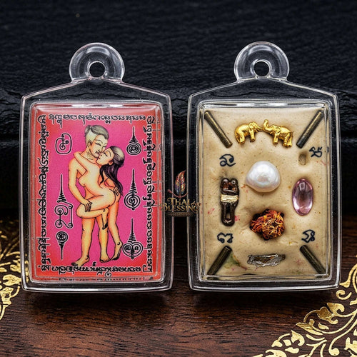 Thai Amulet Maha Saneh & Metta Maha Niyom Ultimate Charm Curio — Sovereign Inn Khu Maha Saneh Locket Masterpiece Edition Sacred Occult Matrix Ajarn Tonrak Sak Yant Thai Blessing Co By RURUECHA