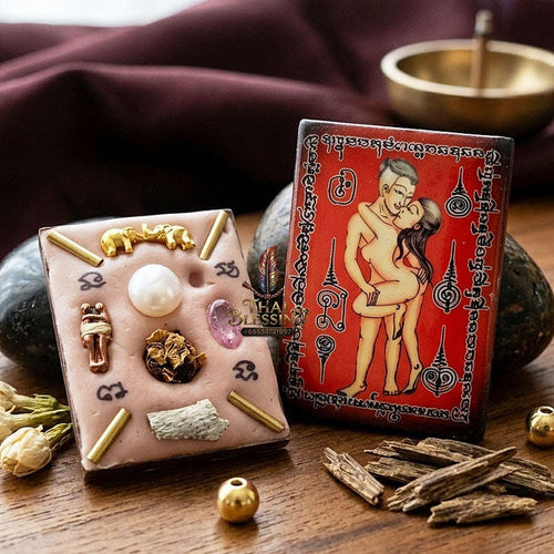 Thai Amulet Maha Saneh & Metta Maha Niyom Ultimate Charm Curio — Sovereign Inn Khu Maha Saneh Locket Masterpiece Edition Sacred Occult Matrix Ajarn Tonrak Sak Yant Thai Blessing Co By RURUECHA
