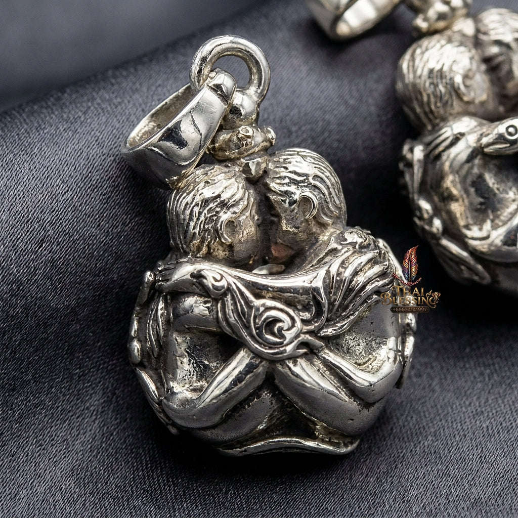 Thai Amulet Maha Saneh & Metta Maha Niyom Ultimate Charm Curio — Sovereign Inn Khu Round Magic Pellet Luang Pu Nen Kaeo Thai Blessing Co By RURUECHA